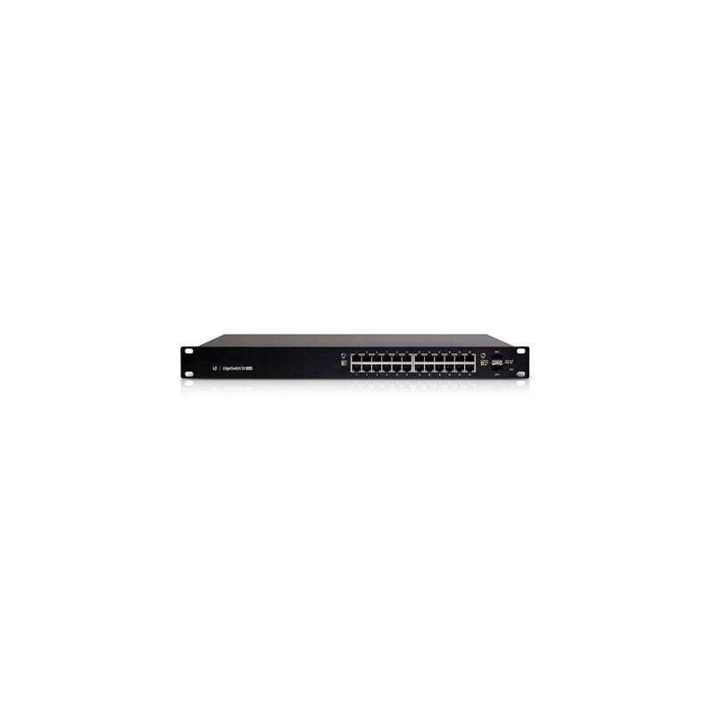 Ubiquiti ES-24-250W EdgeSwitch 24 250W 24 Port Managed Gigabit POE Switch