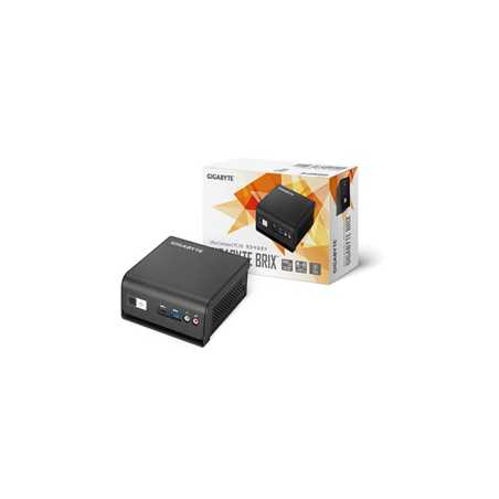 Gigabyte BRIX GB-BMPD-6005 Barebone Kit, Intel Pentium Silver N6005 2.0GHz Quad Core CPU,1 x DDR4 SO-DIMM Slot, 1 x M.2-2280 Slo