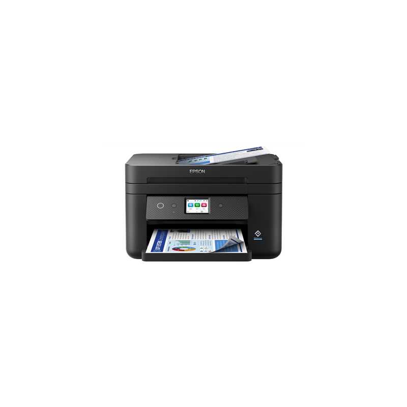Epson WorkForce WF-2960DWF C11CK60401 InkJet Printer, Multifunction, A4, WiFi/USB, Fax, Duplex, LCD Touchscreen