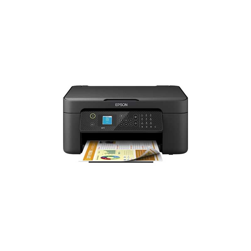 Epson WorkForce WF-2910DWF C11CK64401 InkJet Printer, Multifunction, A4, WiFi/USB, Fax, Duplex, LCD Touchscreen