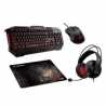 Asus CERBERUS Gaming Bundle - Keyboard, Headset, Mouse & Mouse Pad Included, Soft Bundle