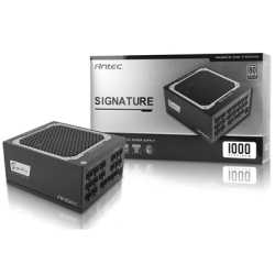 ANTEC Signature Platinum 1000W PSU, 135mm FDB Silent Fan, 80 PLUS Platinum, Fully Modular, UK Plug, 100% Heavy-Duty Japanese Cap
