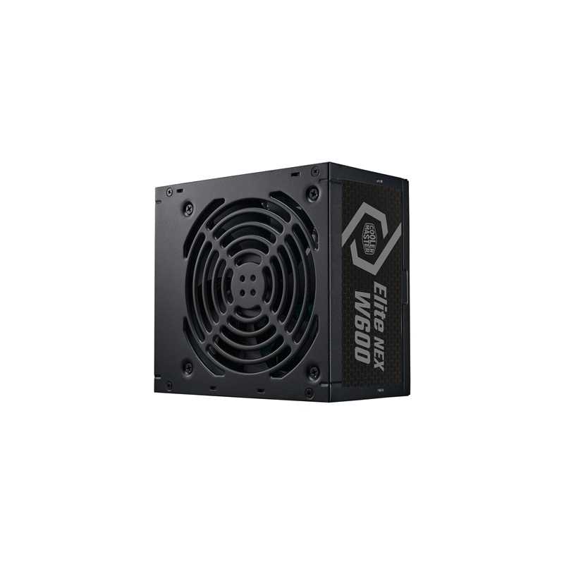 Cooler Master Elite Nex White, 600W, 80 Plus Standard Certified Efficiency, High Peak Power Tolerance, 3 Year Warranty