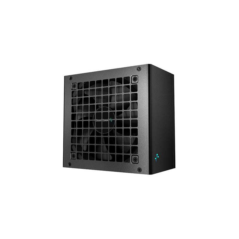 DeepCool PK650D 650W PSU, 120mm Silent Hydro Bearing Fan, 80 PLUS Bronze, Non Modular, UK Plug, Flat Black Cables, Stable with L