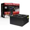 EVO LABS BR600-12BL 600W PSU, 120mm Black Silent Fan with Improved Ventilation, Non Modular, Stable & Reliable, Retail Packaged