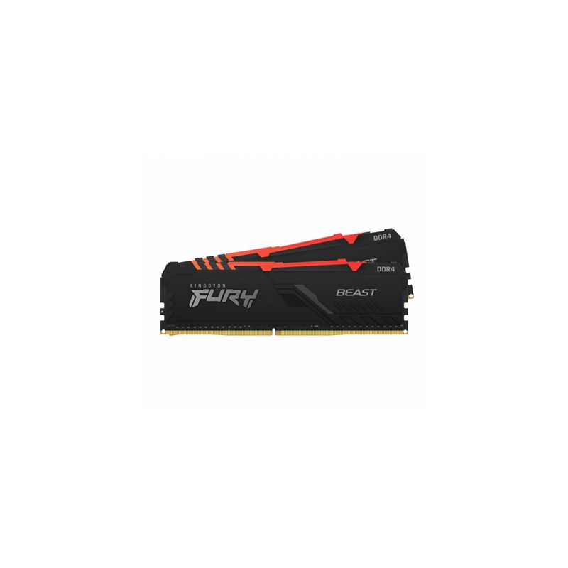 Kingston Fury Beast 64GB 3600MHz (2 x 32Gb) DDR4 CL18 DIMM RGB System Memory