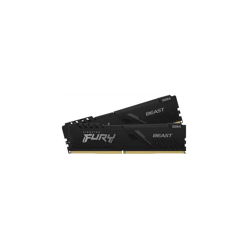 Kingston Fury Beast KF436C18BBK2/64 System Memory 64GB, 3600MHz, (2 x 32GB), DDR4, DIMM