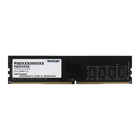 Patriot Signature PSD48G320081 8GB DIMM System Memory, DDR4, 3200Mhz, 1 x 8GB, 288 Pin, 1.2V, CL22-22-22-52
