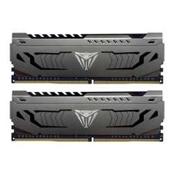 Patriot Viper Steel DDR4 16GB (2 x 8GB) 3200MHz System Memory Kit with Gunmetal Grey Heatshield
