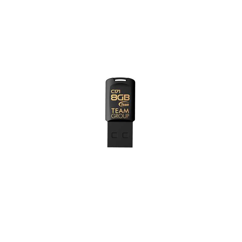 Team C171 8GB USB 2.0 Black USB Flash Drive