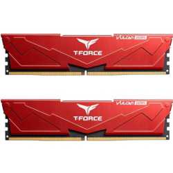 TeamGroup T-Force VULCAN Red DIMM Kit 64GB (2 x 32GB), DDR5 6000MHz System Memory