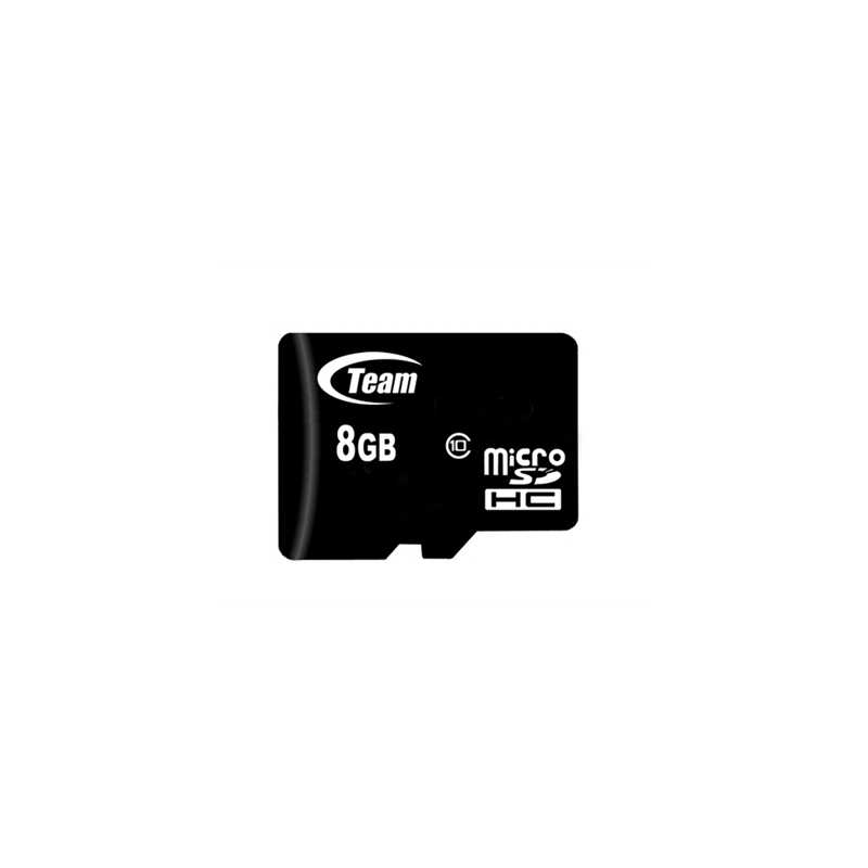 Team 8GB Micro SDHC Class 10 Flash Card with Adapter