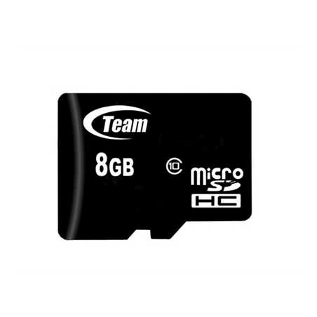 Team 8GB Micro SDHC Class 10 Flash Card with Adapter