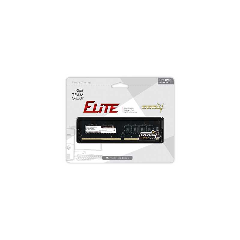 Team ELITE 16GB No Heatsink (1 x 16GB) DDR4 2666MHz DIMM System Memory