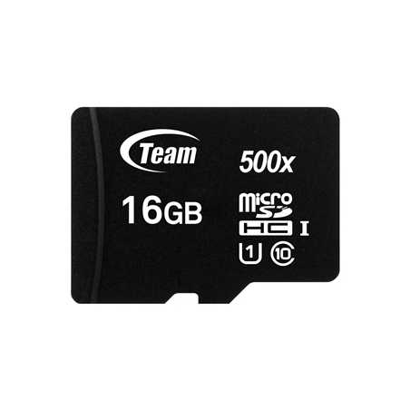 Team 16GB Micro SDHC Class 10 UHS-I Flash Card with Adapter