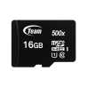 Team 16GB Micro SDHC Class 10 UHS-I Flash Card with Adapter