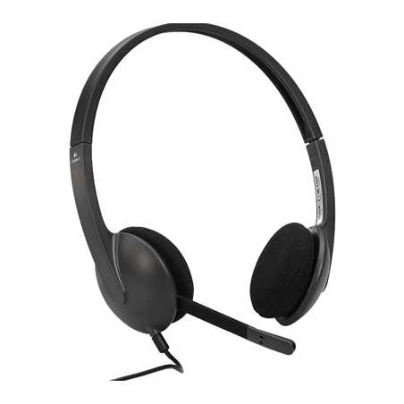 Logitech H340 Stereo Headset USB Plug-and-Play with Noise-Cancelling Mic