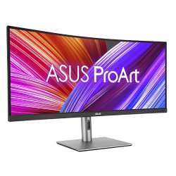 Asus ProArt Display 34" Ultra-wide Curved Professional Monitor (PA34VCNV), IPS, 21:9, 3440 x 1440, 100% sRGB, 60Hz, USB-C, RJ45