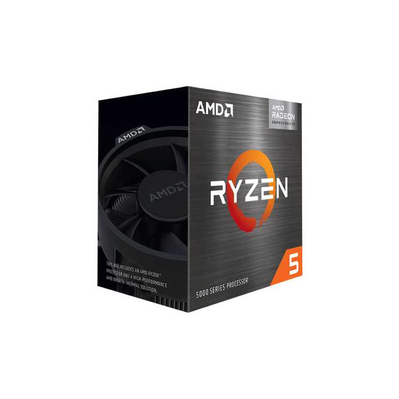 AMD Ryzen 5 5600GT CPU with Wraith Stealth Cooler, AM4, 3.6GHz (4.6 Turbo), 6-Core, 65W, 19MB Cache, 7nm, 5th Gen, Radeon Graphi