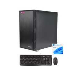 LOGIX 12th Gen Intel Core i5 4.40GHz Wired/ Wireless Family Desktop PC with Windows 11 Home & Keyboard & Mouse