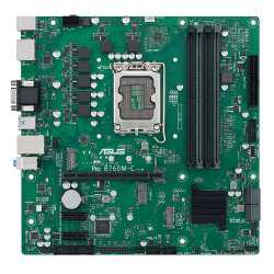 Asus PRO B760M-C-CSM - Corporate Stable Model, Intel B760, 1700, Micro ATX, 4 DDR5, VGA, HDMI, 2 DP, GB LAN, PCIe4, 2x M.2