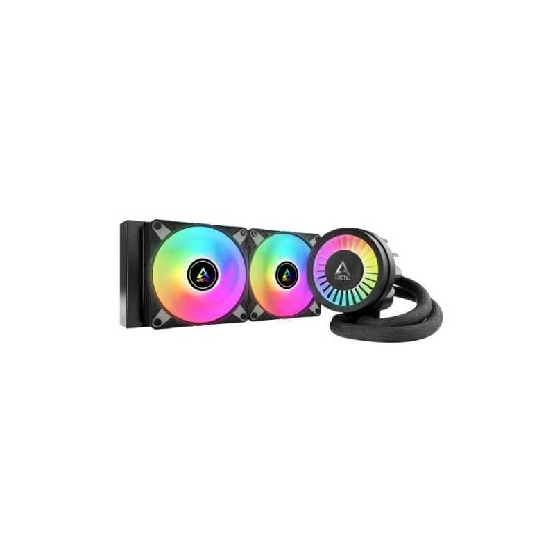 Arctic Liquid Freezer III A-RGB 240mm Liquid CPU Cooler, P12 PWM PST ARGB Fans & ARGB PWM Controlled Pump, Black