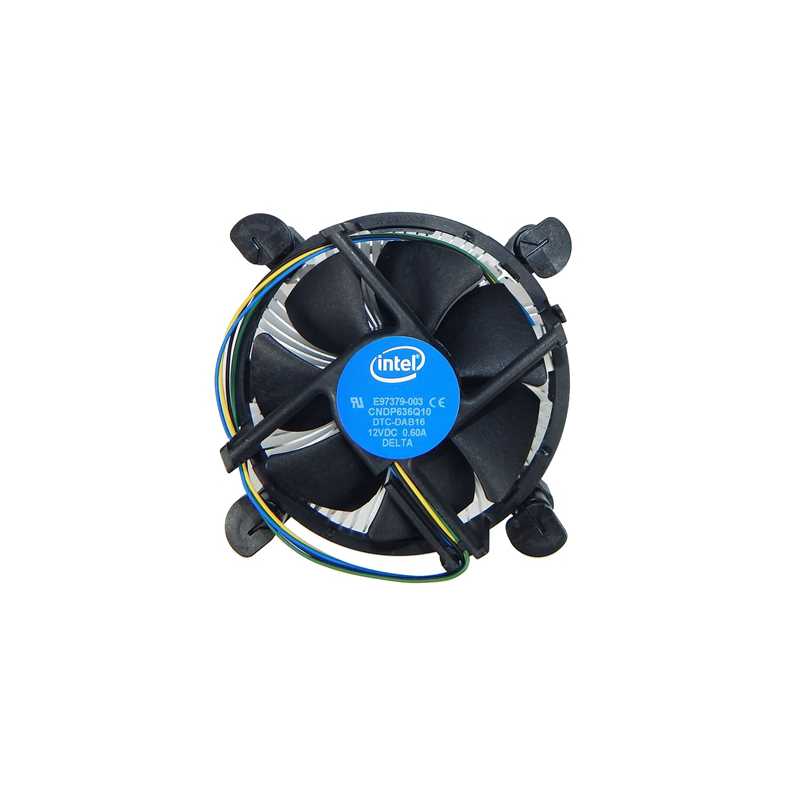 Intel E97379-003 Intel Socket 80mm 2500RPM Black OEM Heatsink & Fan CPU Cooler Reliable and Efficient Cooling Solution Designed 