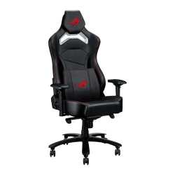 Asus ROG Chariot Core Gaming Chair, Steel Frame, PU Leather, Memory-Foam Lumbar, 4D Armrests, 145° Recline *FREE ROG Cosmic Pol