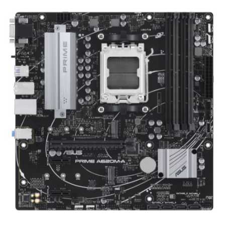 Asus PRIME A620M-A-CSM - Corporate Stable Model, AMD A620, AM5, Micro ATX, 4 DDR5, VGA, HDMI, DP, GB LAN, PCIe4, 2x M.2