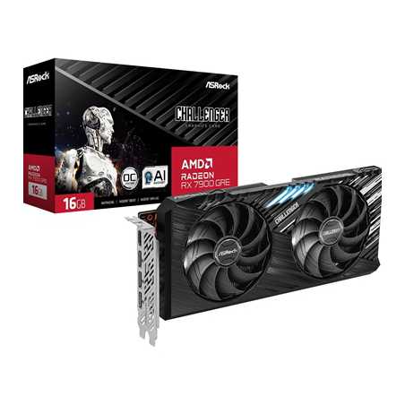 ASRock AMD Radeon RX 7900 GRE Challenger 16GB Graphics Card