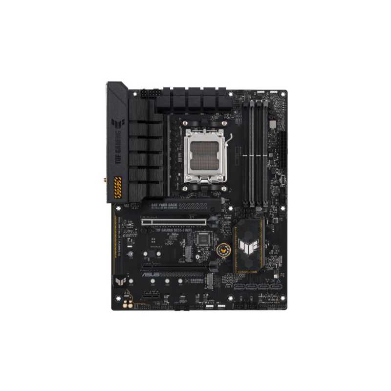 Asus TUF GAMING B650-E WIFI, AMD B650, AM5, ATX, 4 DDR5, HDMI, DP, Wi-Fi 6E, 2.5G LAN, PCIe4, 3x M.2