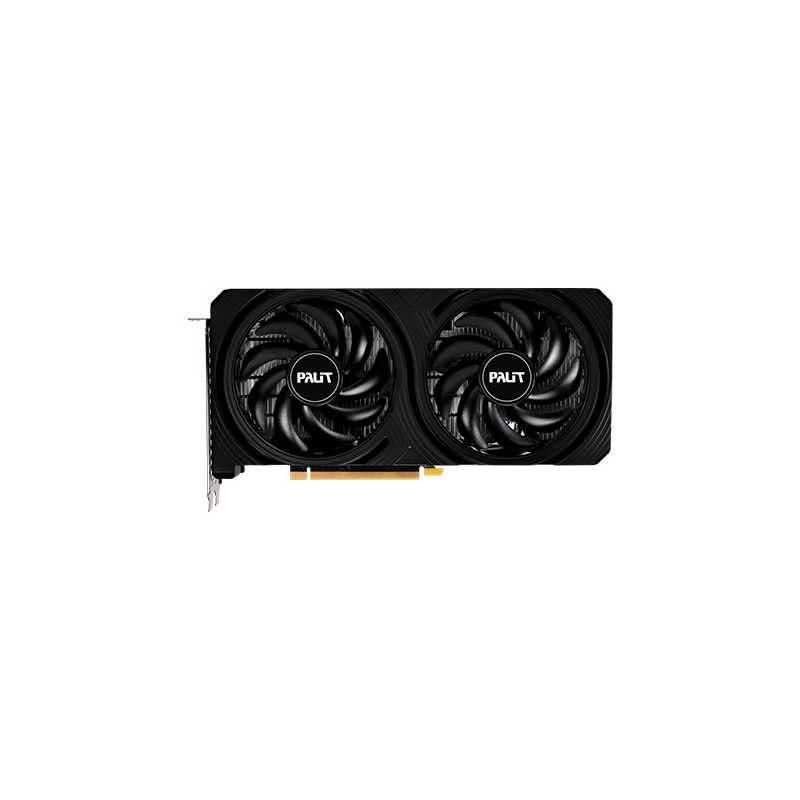 Palit RTX4060 Infinity 2, PCIe4, 8GB DDR6, HDMI, 3 DP, 2460MHz Clock, 0dB Mode