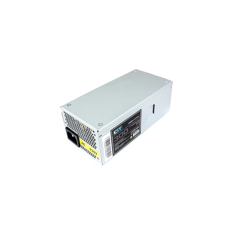 CIT 300W TFX-300W Silver Coating Power Supply, Low Noise 8cm Fan with intelligent fan speed control, Support standard TFX form f