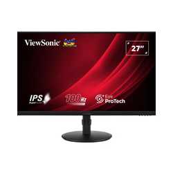 Viewsonic VA2708-HDJ 27 Inch IPS Monitor, Full HD, 100Hz, 5ms, VGA, HDMI, Display Port, Height Adjust, Pivot, Swivel, Int PSU, V