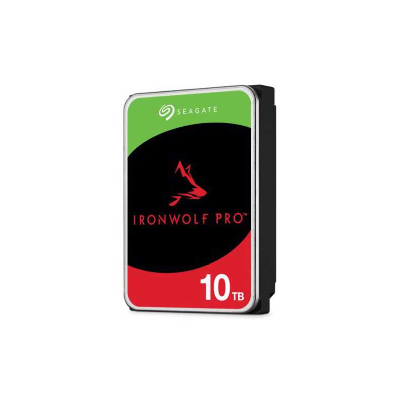 Seagate 3.5", 10TB, SATA3, IronWolf Pro NAS Hard Drive, 7200RPM, 256MB Cache, CMR, OEM