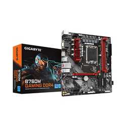 Gigabyte B760M GAMING DDR4 Intel 1700 Socket Motherboard, Micro-ATX, 2x DDR4 Slots, 2x M.2 Sockets, 1x USB-C Port, 1x D-Sub / 1x