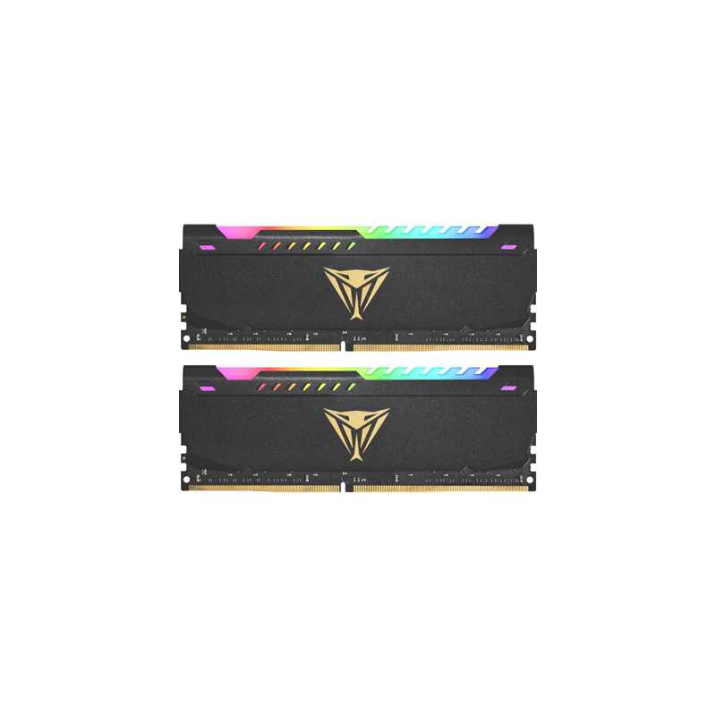 Patriot Viper Steel RGB 64GB Black Heatsink (2 x 32GB) DDR4 3600MHz DIMM System Memory