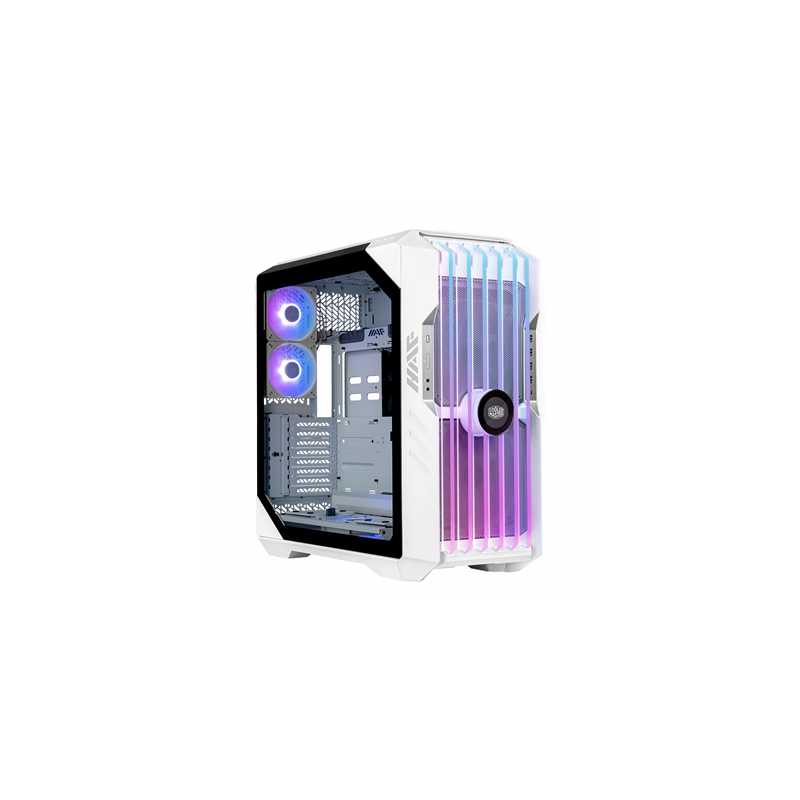 Cooler Master HAF 700 EVO Case, White, Full Tower, 4 x USB 3.2 Gen 1 Type-A, 1 x USB 3.2 Gen 2 Type-C, Tempered Glass Side Windo