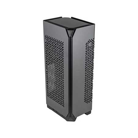 Cooler Master Ncore 100 Max Case in Dark Grey - An ITX Marvel with Open-Frame Design, Custom 120mm Radiator, and V SFX Gold 850W
