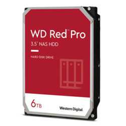 WD 3.5", 6TB, SATA3, Red Plus NAS Hard Drive, 5400RPM, 256MB Cache, OEM