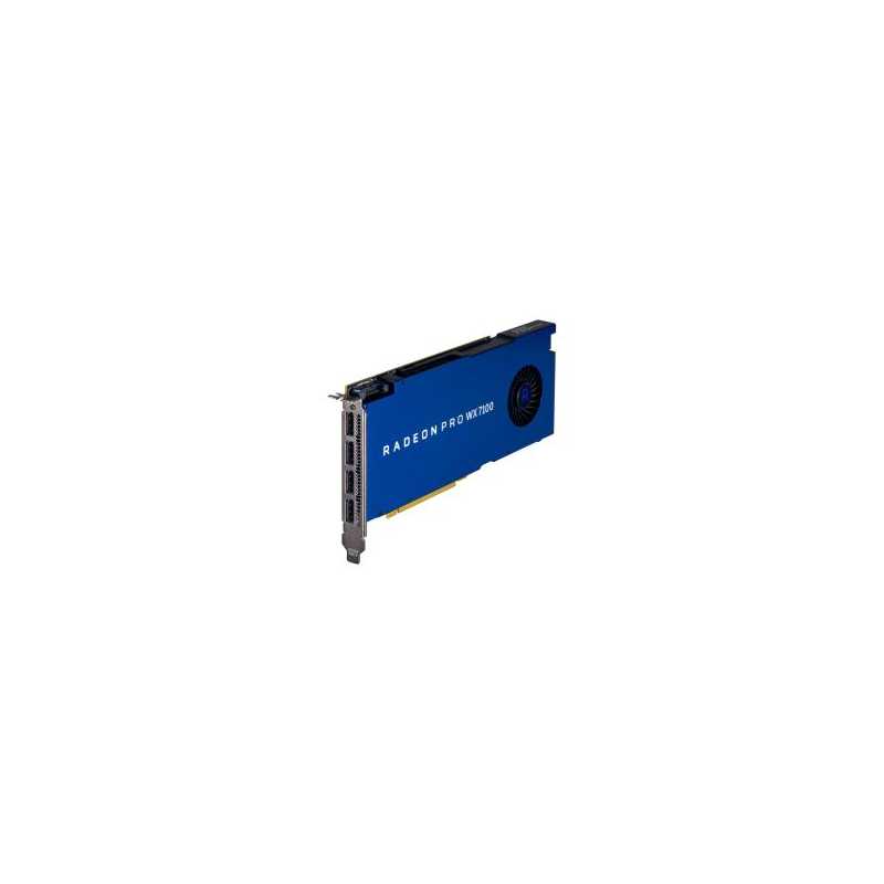 AMD Radeon Pro WX 7100 Professional Graphics Card, 8GB DDR5, 4 DP 1.4 ...