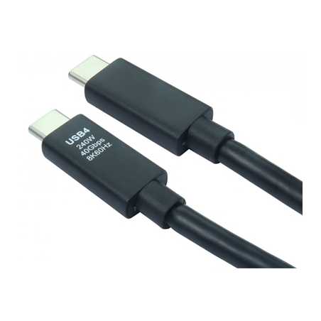 1m USB4 40Gbps 240W EPR C-C Cable 5 AMP