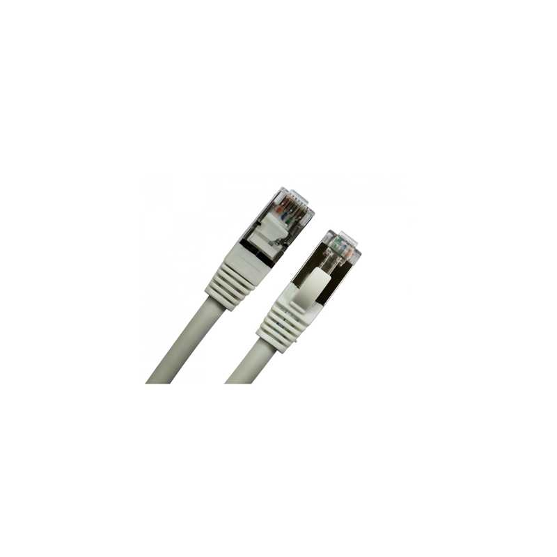 1m CAT8.1 LSZH S/FTP 26AWG Networking Cable, White