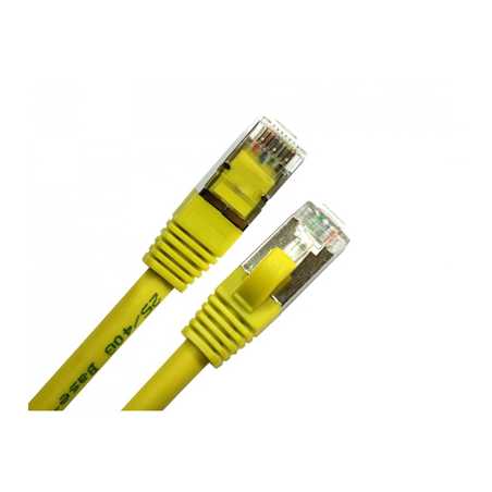 20m CAT8.1 LSZH S/FTP 26AWG Networking Cable, Yellow