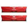 Team T-Force Vulcan 32GB Kit (2 x 16GB), DDR5, 6400MHz (PC5-5120), CL40, ECC, XMP 3.0, PMIC, DIMM Memory, Red