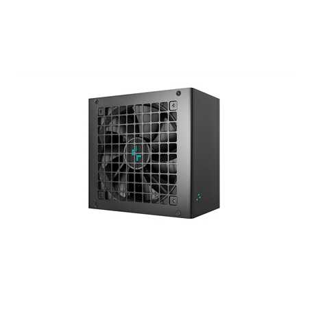 DeepCool PN850D 850W PSU, ATX 3.1, 120mm Silent High Performance Fan, 80 PLUS Gold, Non Modular, UK Plug, Flat Black Cables, Jap