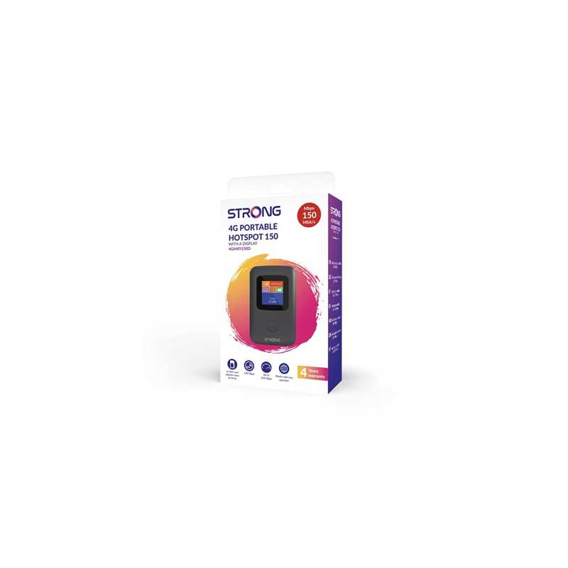 Strong 4GMIFI150D 4G CAT4 LTE Unlocked Mobile Mi-Fi Hotspot Portable Travel Router