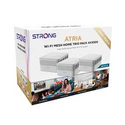 Strong MESHTRIAX3000UK AX3000 Whole Home Wi-Fi 6 Mesh System (3 Pack) - 5,000sq.ft Coverage