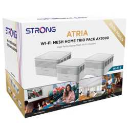 Strong MESHTRIAX3000UK AX3000 Whole Home Wi-Fi 6 Mesh System (3 Pack) - 5,000sq.ft Coverage