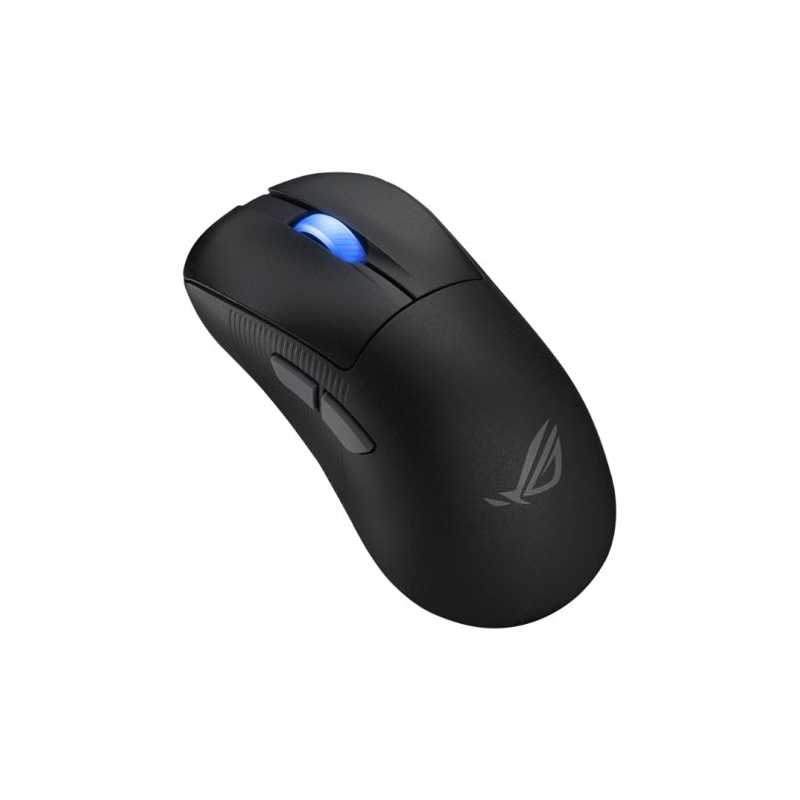 Asus ROG Keris II Ace Wireless Lightweight Gaming Mouse, Wired/Wireless/Btooth, AimPoint Pro Sensor, Polling Rate Booster, 42000